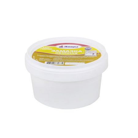 Замазка Завод Диола Д-020 оконная белая 0,8 кг